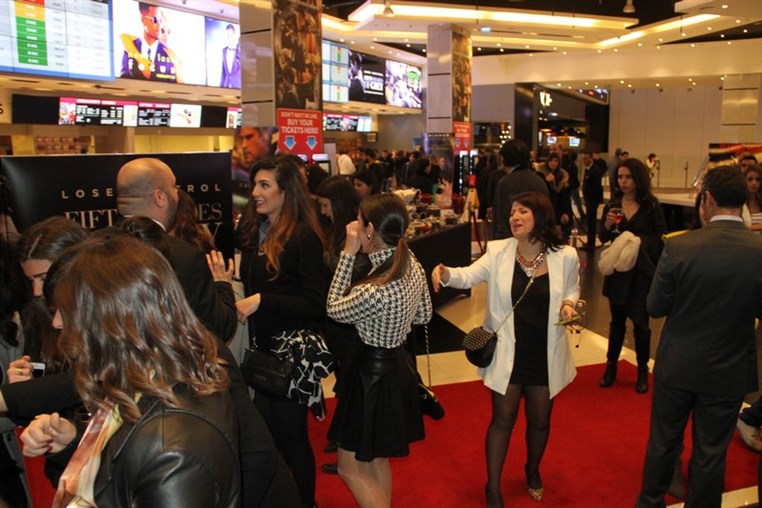 Avant Premiere of Fifty Shades Of Grey at Vox